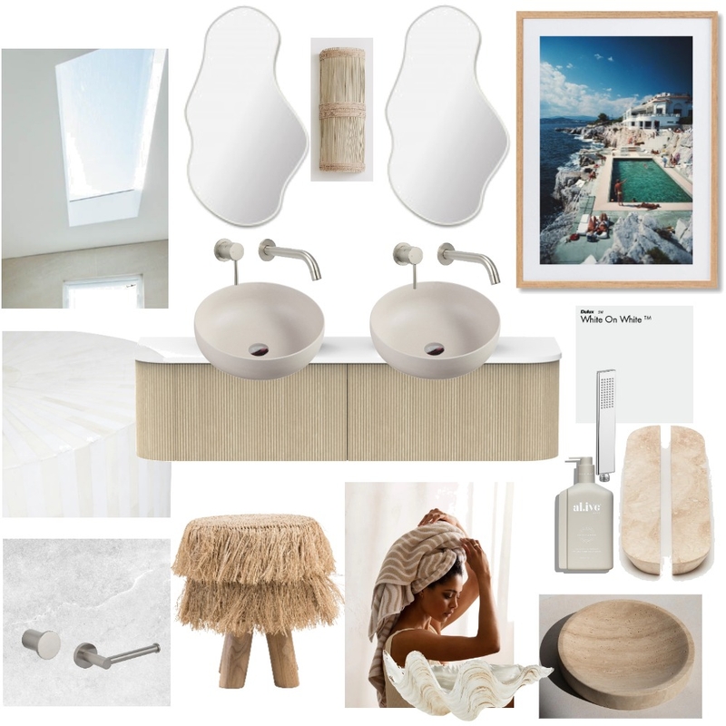 Ensuite Mood Board by Villa Cove on Style Sourcebook