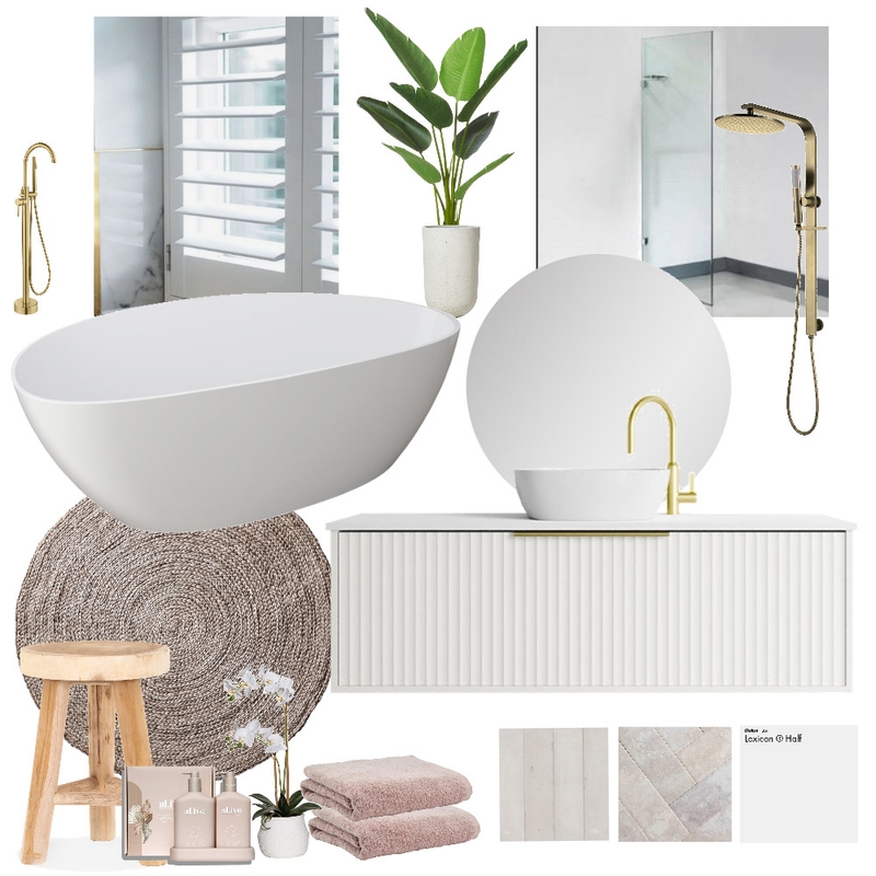 Bathroom Design Mood Board by House of Hali Designs on Style Sourcebook