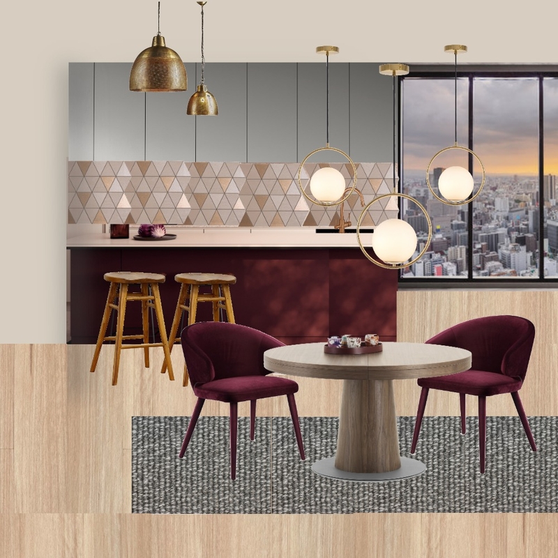Modern Lux Kitchen + Dining Room Mood Board by Kali & Meg on Style Sourcebook