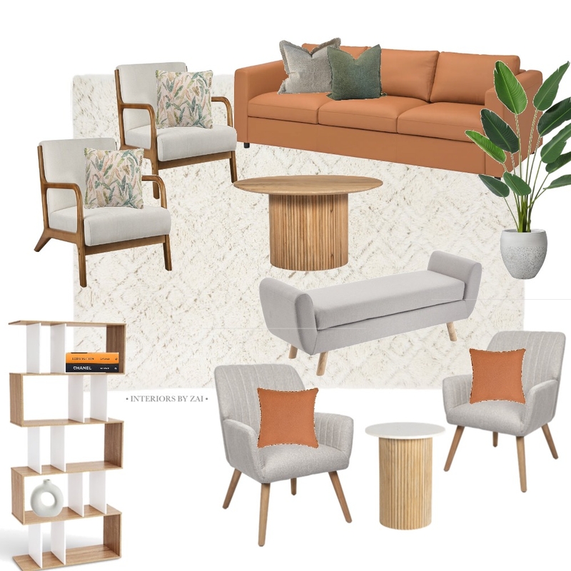 Light and airy living Mood Board by Interiors By Zai on Style Sourcebook