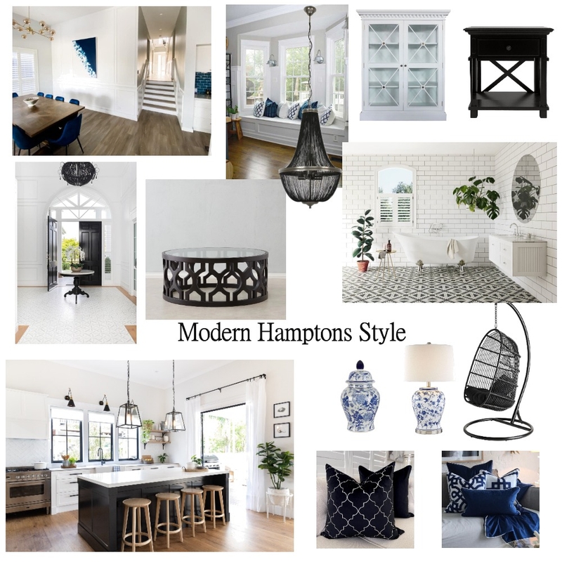 Modern Hamptons Style Mood Board by manu' on Style Sourcebook