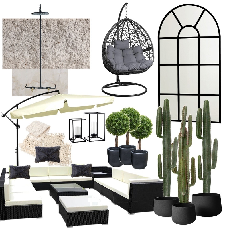 Monochrome Garden Mood Board by Ellie Mannix on Style Sourcebook