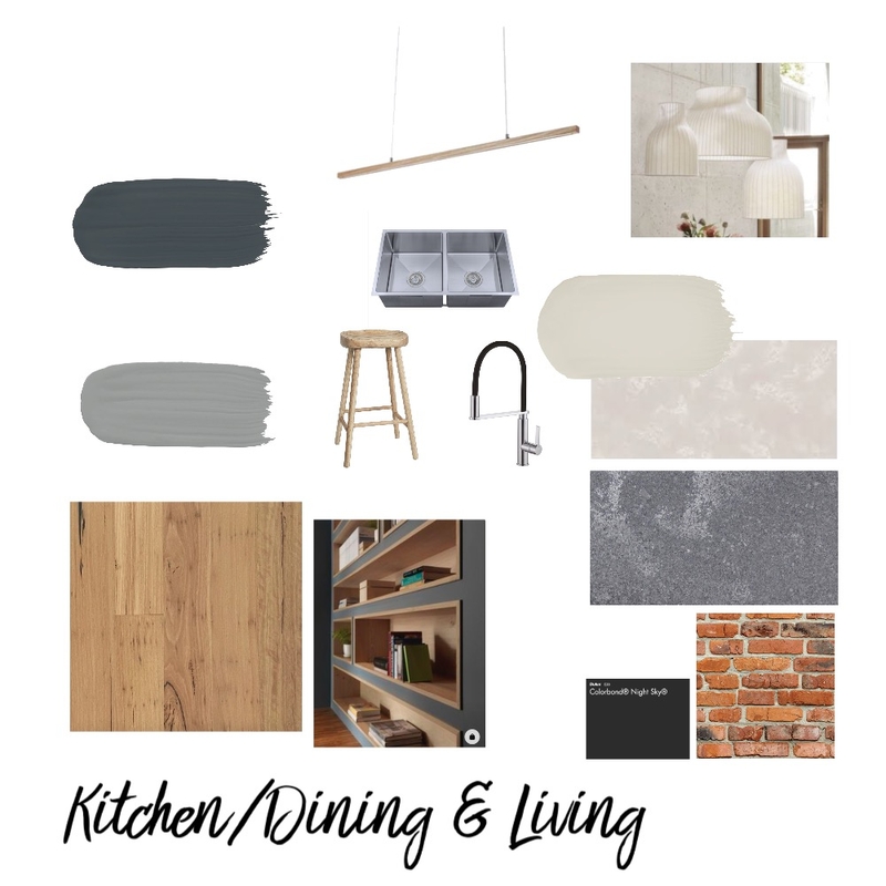 Louisa & Marcus Kitchen Concept Mood Board by Boutique Yellow Interior Decoration & Design on Style Sourcebook