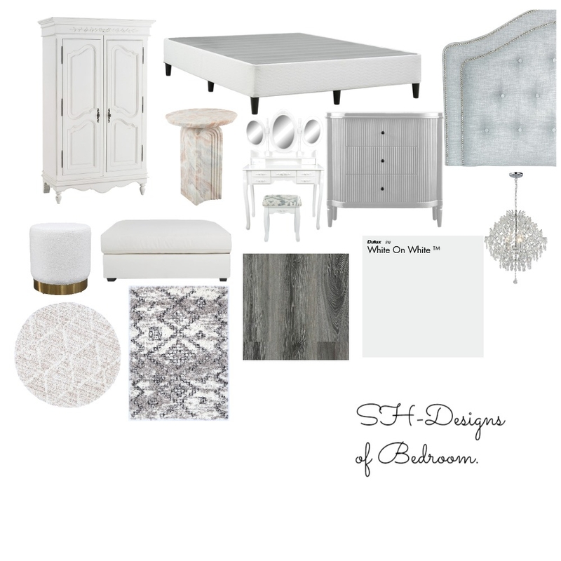 Bedroom by SH-Designs Mood Board by SH-Designs on Style Sourcebook