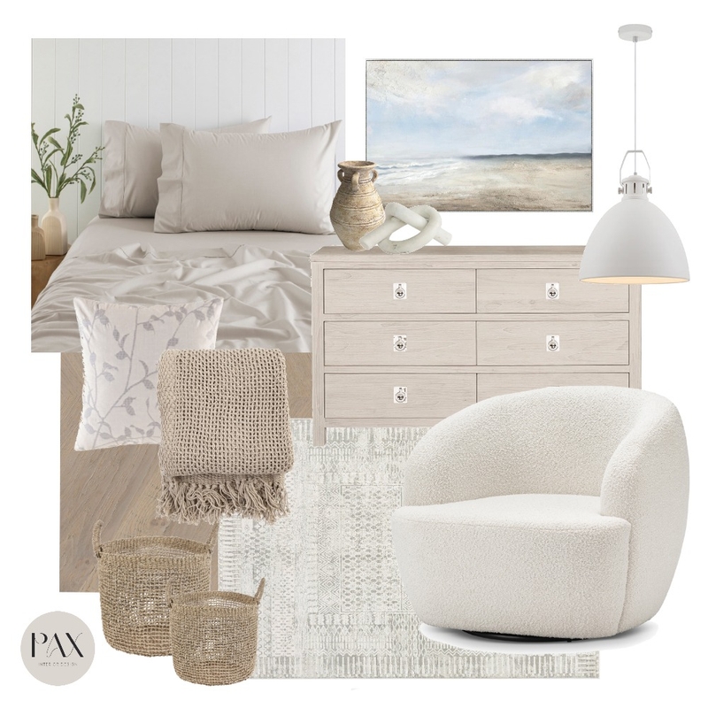 Neutral Bedroom Mood Board by PAX Interior Design on Style Sourcebook