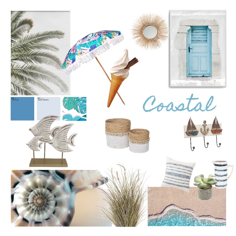 Coastal Revised Mood Board by Styling with Sandi on Style Sourcebook