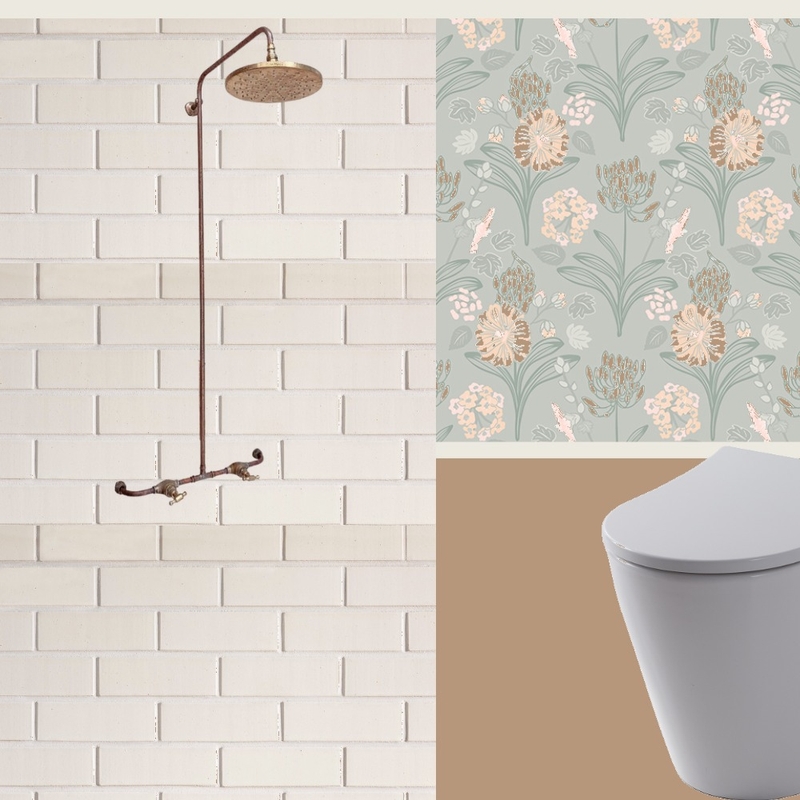 Traditional Guest Bathroom Mood Board by Dexcom & Design on Style Sourcebook