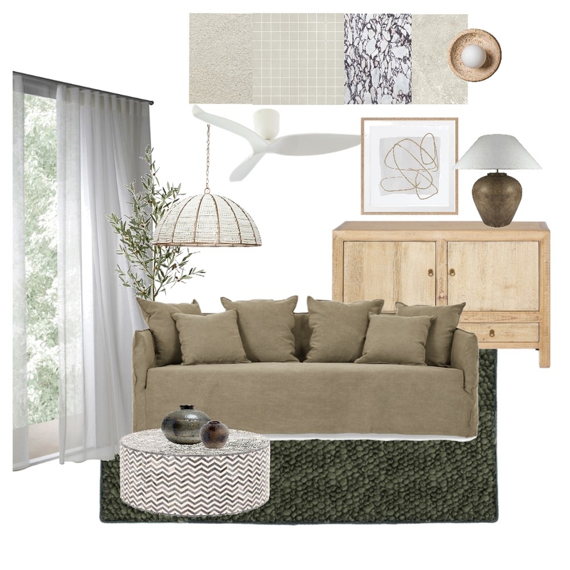 Raw Wabi Sabi Mood Board by SALT SOL DESIGNS on Style Sourcebook