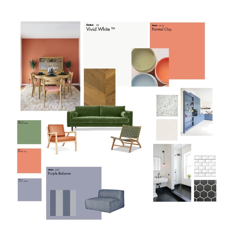 Colour Harmony Group1 Interior Design Mood Board by AleVale1980
