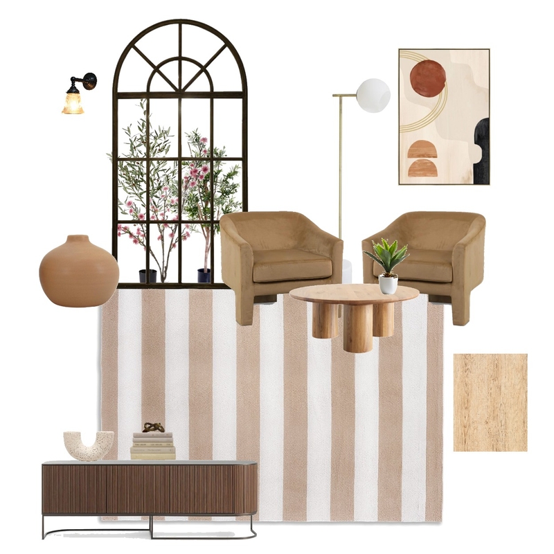 LAURA ASHLEY LILLE PALE OCHRE OUTDOOR 480001 Mood Board by Unitex Rugs on Style Sourcebook
