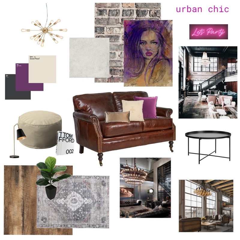Urban Chic Mood Board by Joanna Beckton on Style Sourcebook