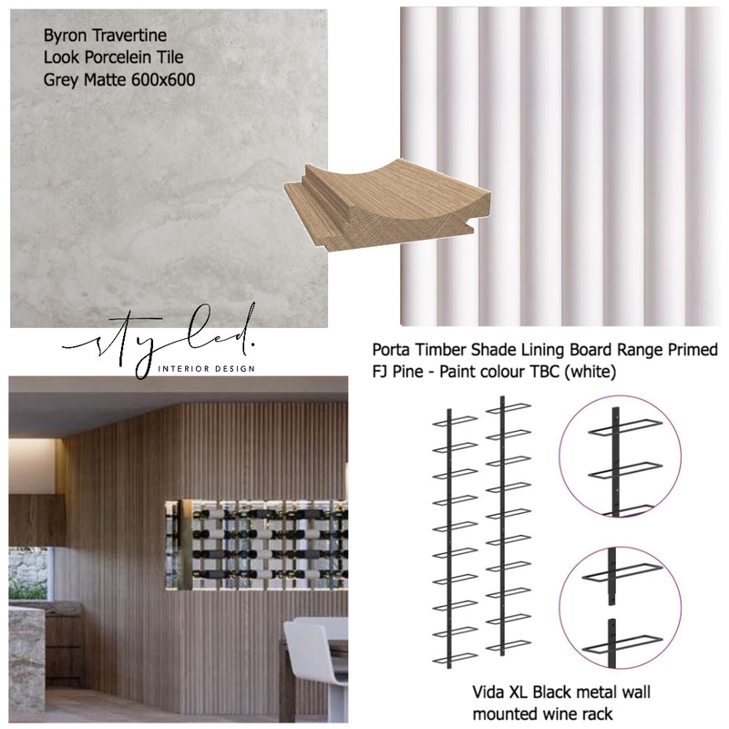 Kelb - Wine Feature wall Mood Board by Styled Interior Design on Style Sourcebook