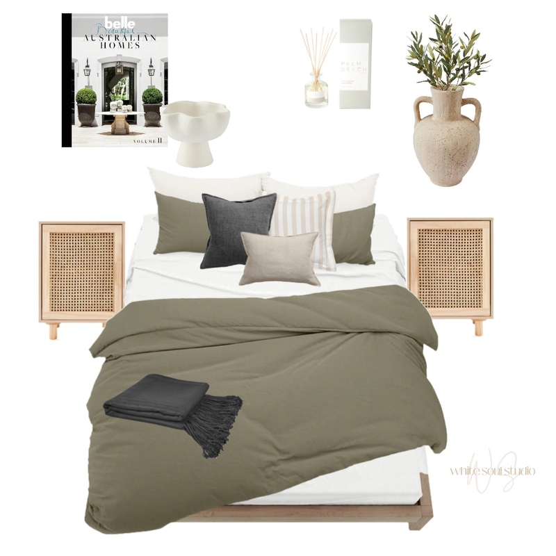 Family Home - Bedroom 3 Mood Board by white soul studio on Style Sourcebook