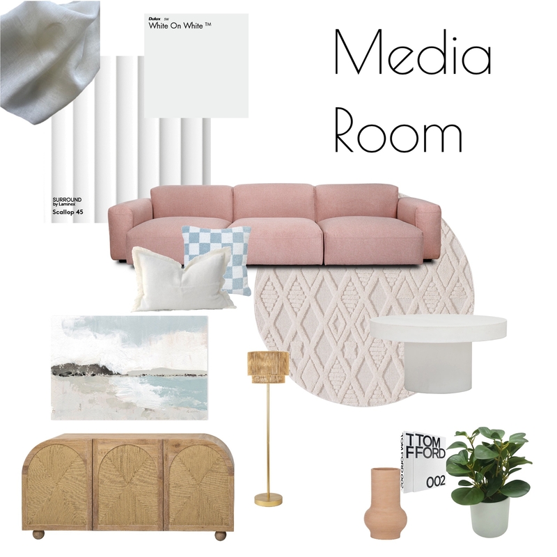 Media Room Mood Board by jordant on Style Sourcebook