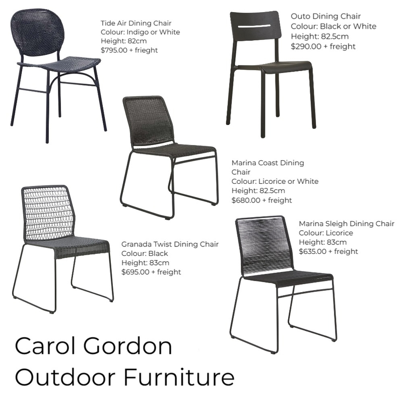 Carol Gordon_Outdoor Furniture Mood Board by bronteskaines on Style Sourcebook