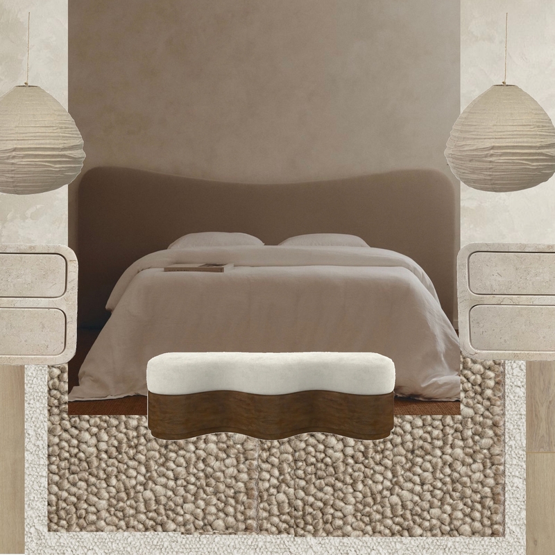Final bedroom Mood Board by Cara.MaisonEdited on Style Sourcebook