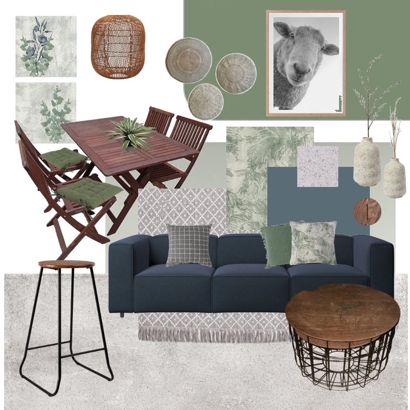 Furniture and Décor Schedule Mood Board by M & Gray Design on Style Sourcebook