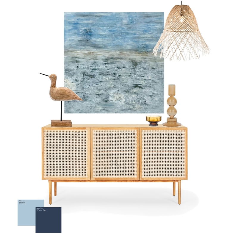 Winter Sea Mood Board by carob. designs on Style Sourcebook