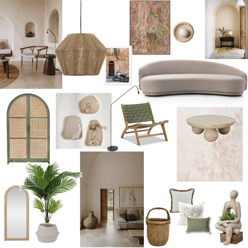 Modern Mediterranean Mood Board by NookNest Pty Ltd on Style Sourcebook