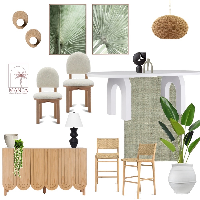 Modern Tropical Resort Mood Board by Manea Interior Design & Styling on Style Sourcebook