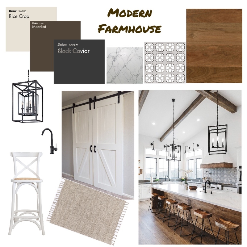 Modern Farmhouse Moodboard Mood Board by skylerjade on Style Sourcebook