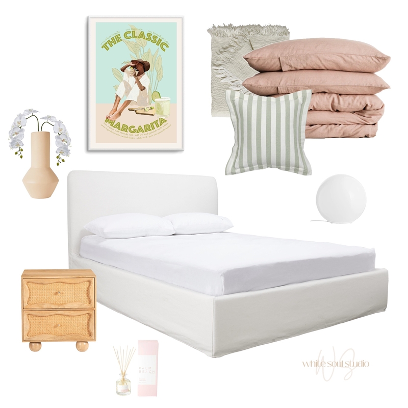 Mood Board - Spare Bedroom Mood Board by white soul studio on Style Sourcebook