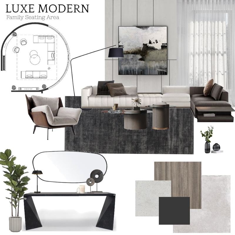 luxury modern Interior Design Mood Board by youhannni