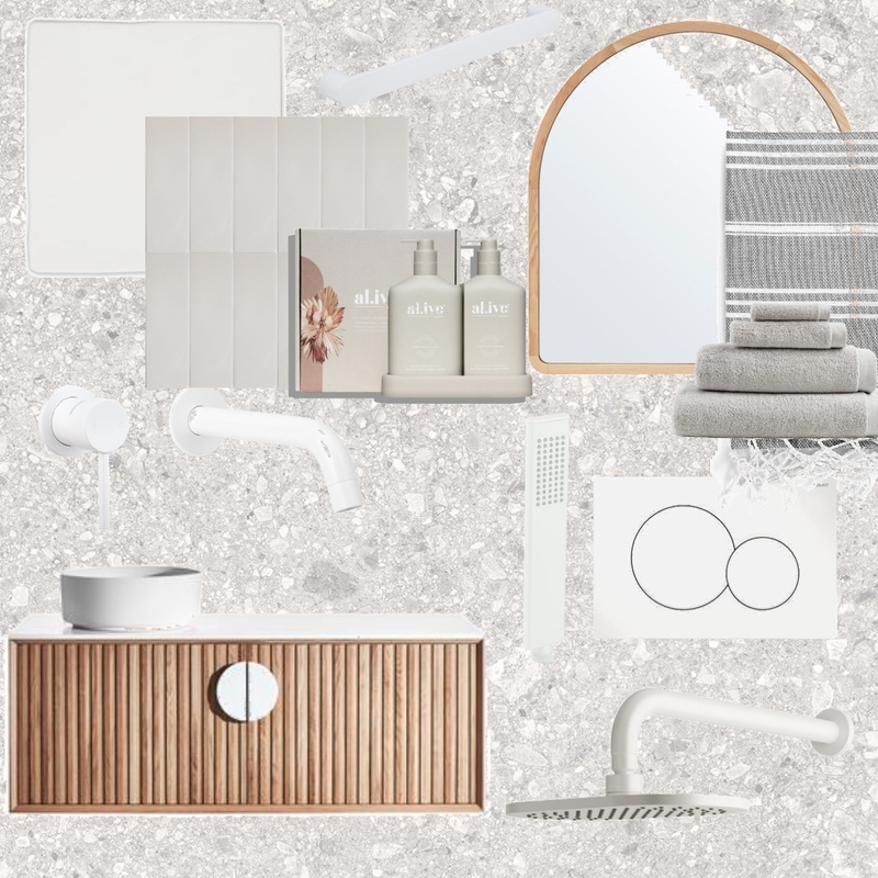 Granny Flat Bathroom Mood Board by Palma Beach House on Style Sourcebook