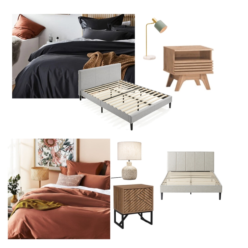 Bed 3 and Bed 4 Mood Board by claremalthouse on Style Sourcebook