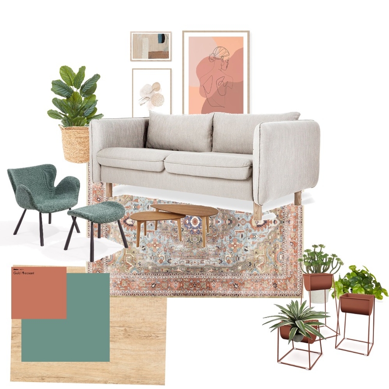 סלון ירוק (ספה בז') Mood Board by maia on Style Sourcebook