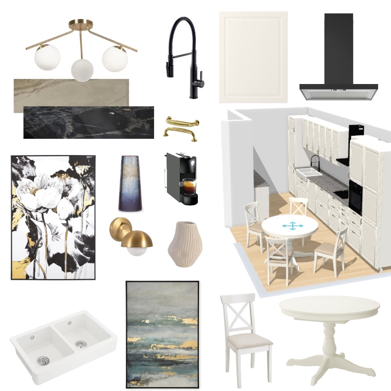 Bucatarie V2 Cristina Mood Board by Designful.ro on Style Sourcebook