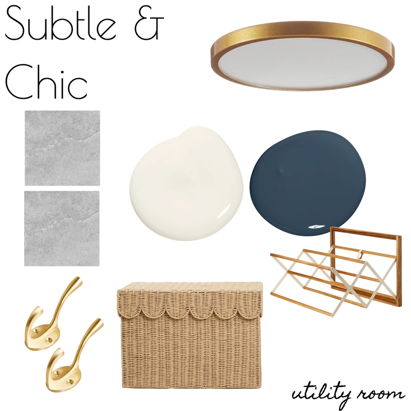 SUBTLE & CHIC - Utility room Mood Board by RLInteriors on Style Sourcebook