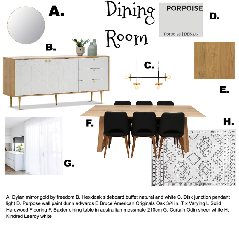 dining room Mood Board by alyssa.marmolejo on Style Sourcebook