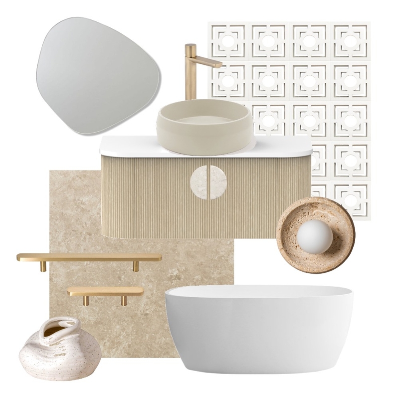 Wabi-Sabi Wellness Mood Board by Hardware Concepts on Style Sourcebook
