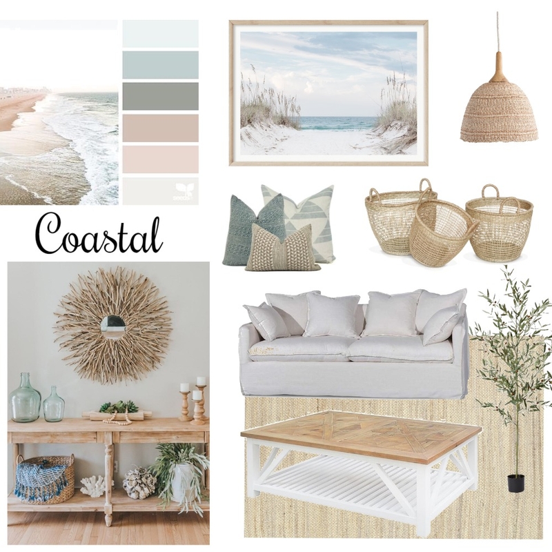 Coastal Mood Board by Morrissey Home Styling on Style Sourcebook
