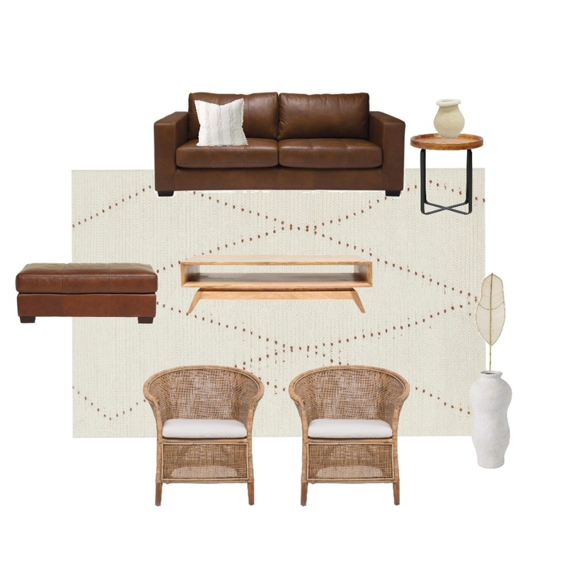 Relaxed Organic Living Mood Board by OZ Design on Style Sourcebook