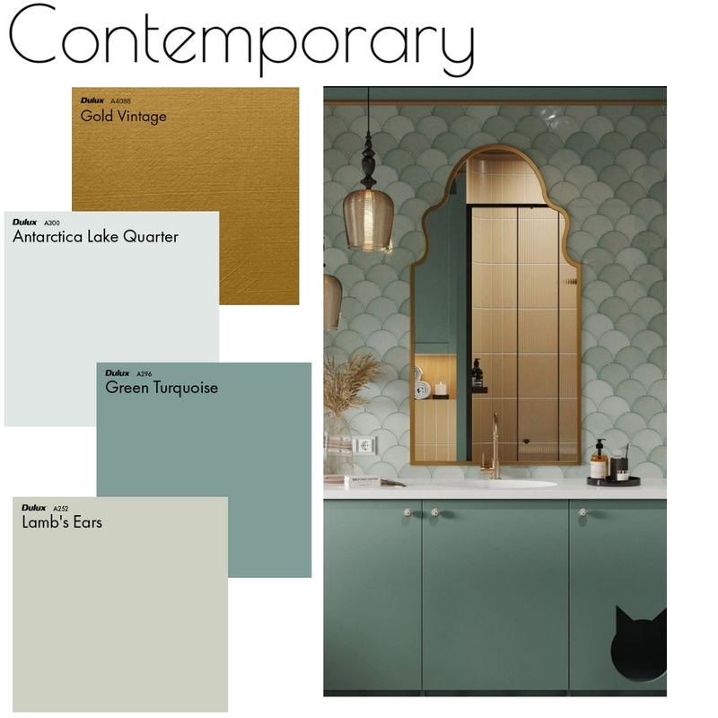 Brief 1 Ensuite Mood Board by Rayan Hijazi on Style Sourcebook