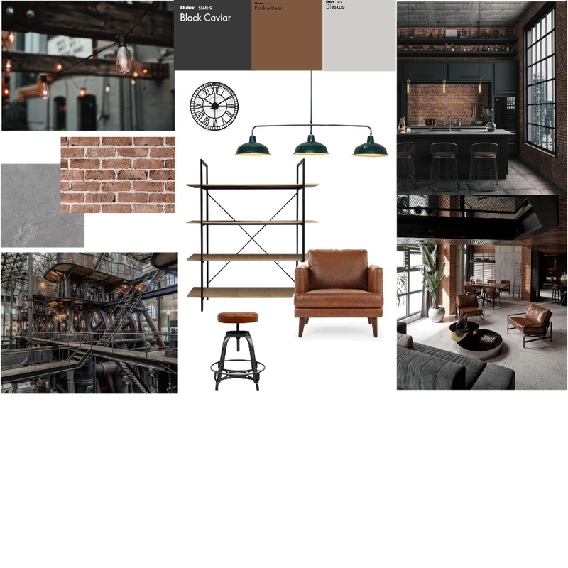 Industrial Mood Board by SahelIzadi on Style Sourcebook
