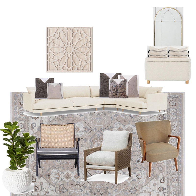 Living room Mood Board by Aziza on Style Sourcebook