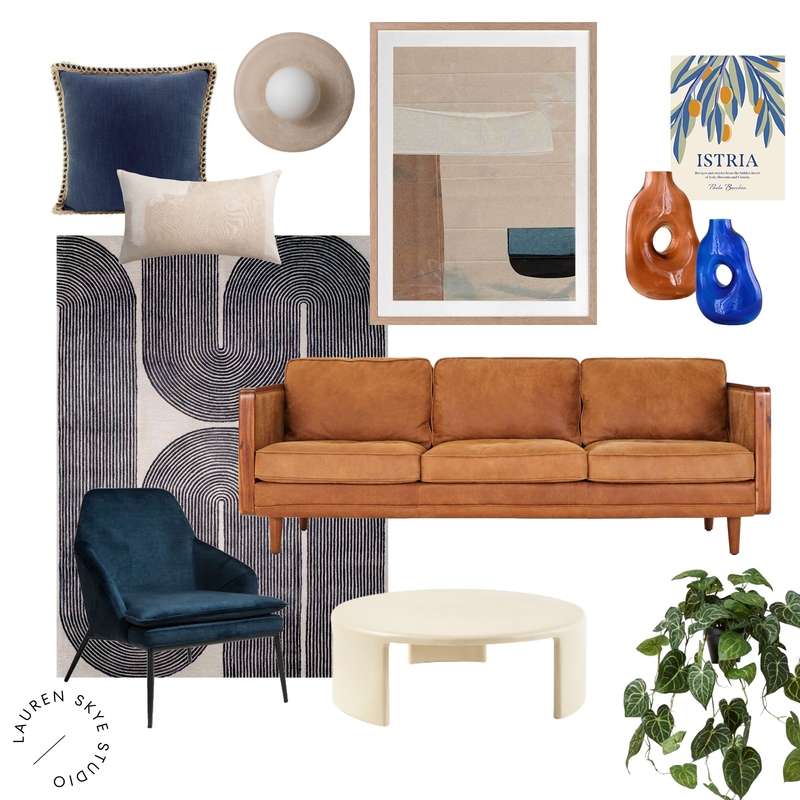Sicilian Soiree Mood Board by Lauren Skye Studio on Style Sourcebook