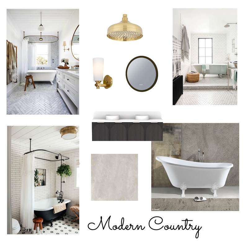 Modern Country Mood Board by Design Mix on Style Sourcebook