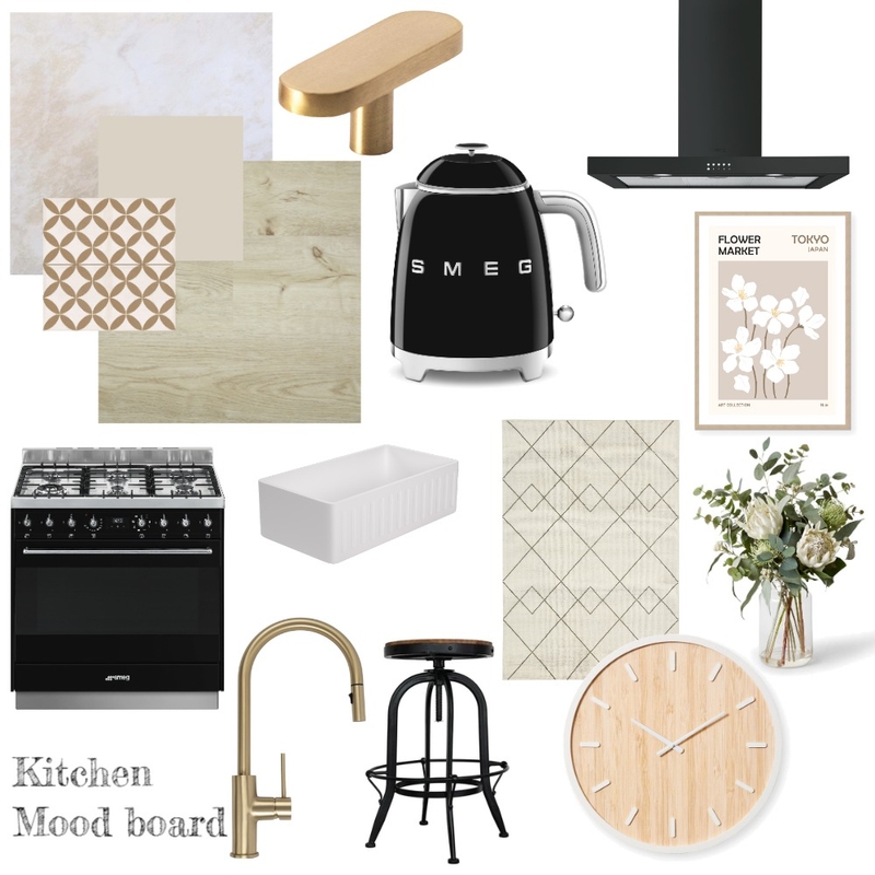 Kitchen Mood Board Mood Board by LEAFY INTERIORS on Style Sourcebook