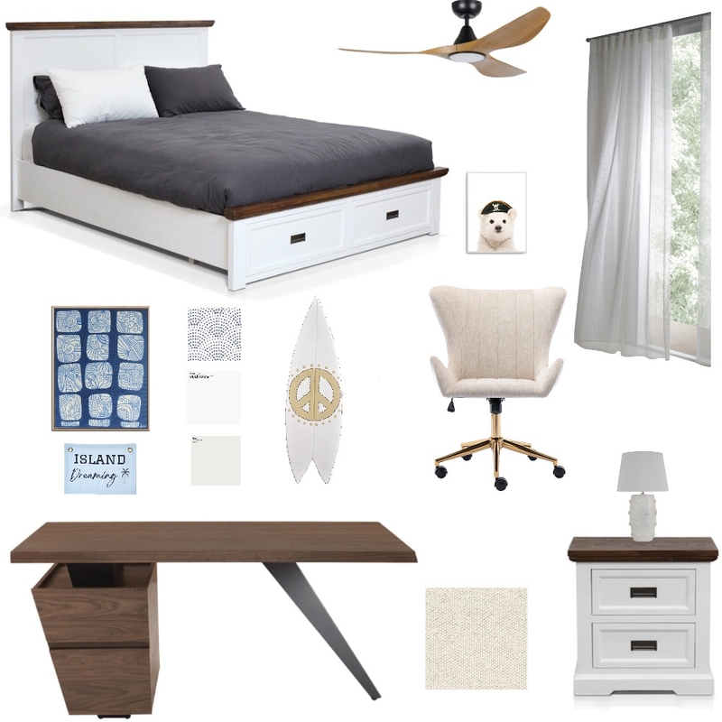 Kids Bedroom - coastal style Mood Board by DN on Style Sourcebook