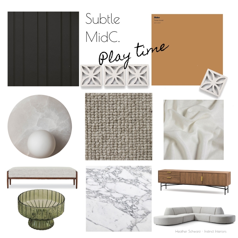 Subtle MidC Mood Board by Instinct Interiors on Style Sourcebook