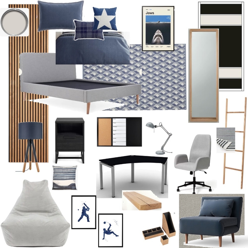 Oliver Bedroom Mood Board by HelenOg73 on Style Sourcebook