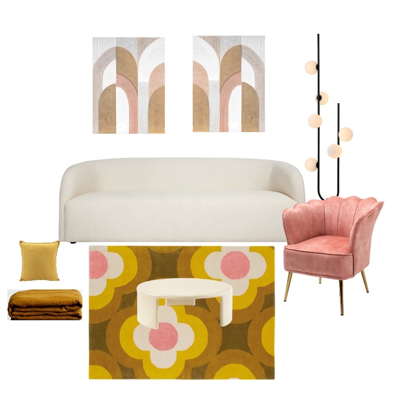 retro Mood Board by Keiralea on Style Sourcebook