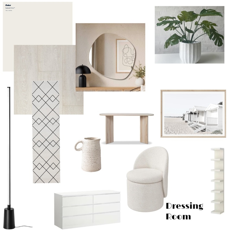 Dressing Room Mood Board by LEAFY INTERIORS on Style Sourcebook