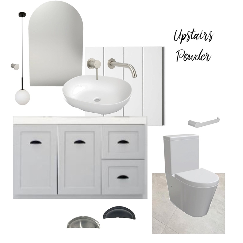 Upstairs Powder Room Mood Board by natmatkovic@hotmail.com on Style Sourcebook
