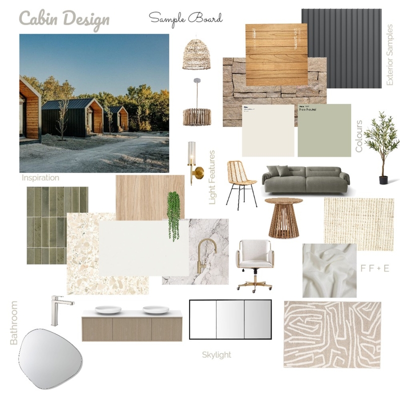 CABIN DESIGN Mood Board by Siphumze on Style Sourcebook