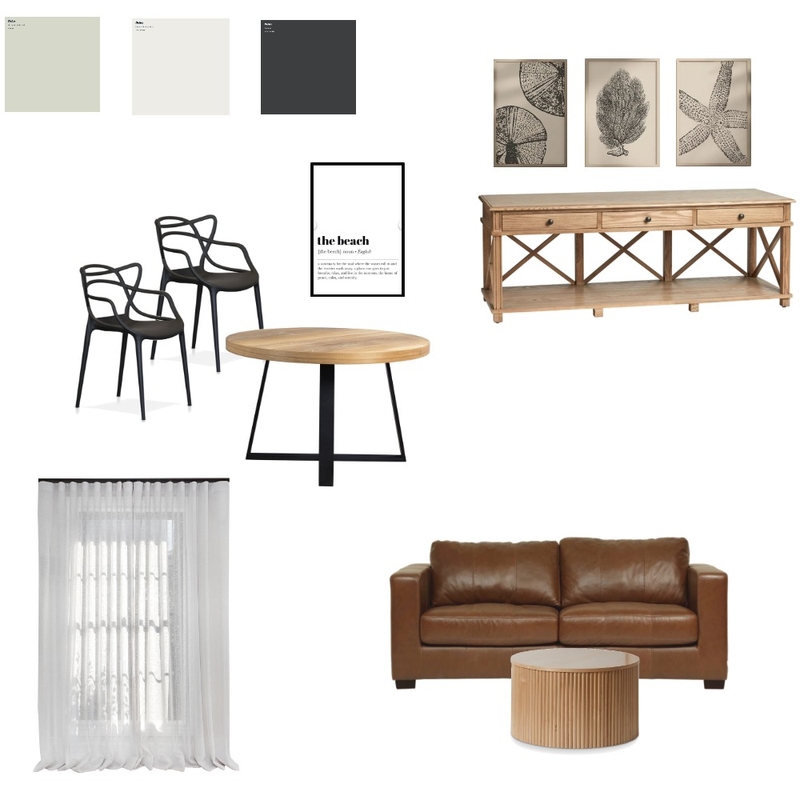 Lagoon Beach Living Room Mood Board by Unik Designs on Style Sourcebook